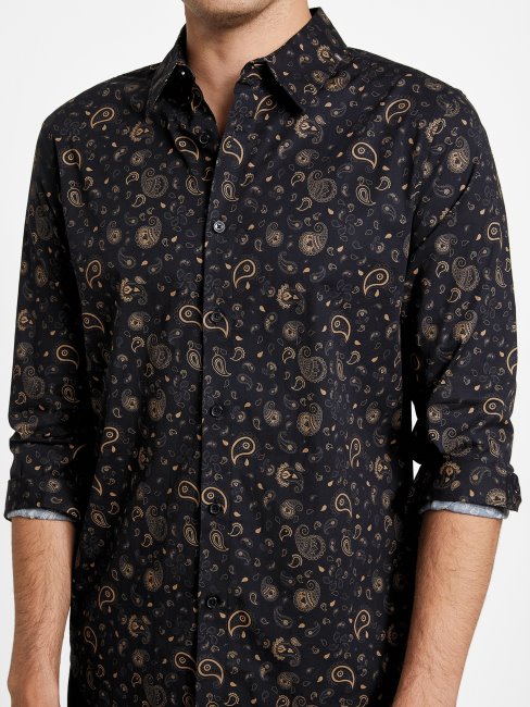 Nuisette Astro Paisley Noir De Jais Guess