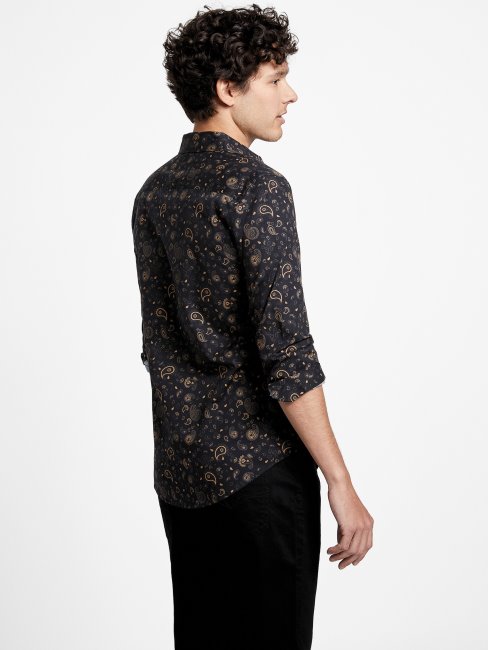 Nuisette Astro Paisley Noir De Jais Guess