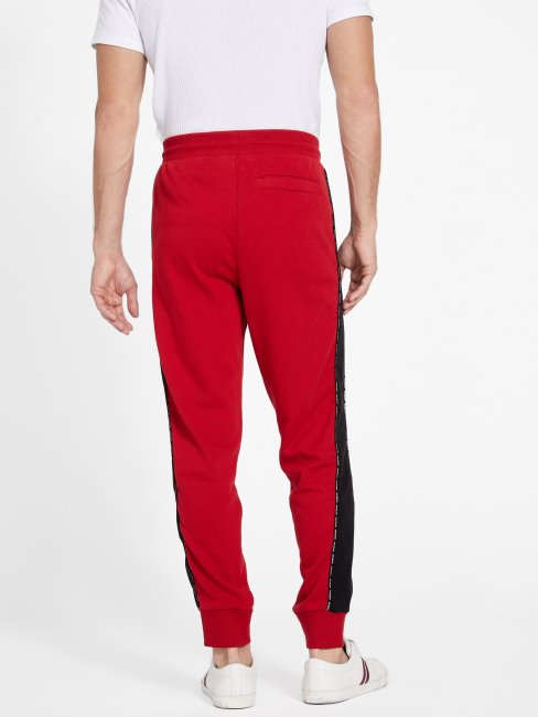 Guess Varsity Rouge Eco Marcell Logo Jogger