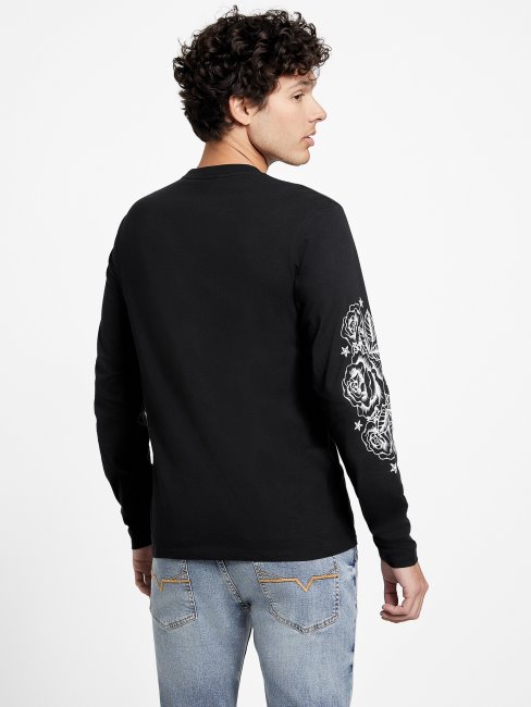 Tee Shirt Rocky Skull Noir Jais Deviner