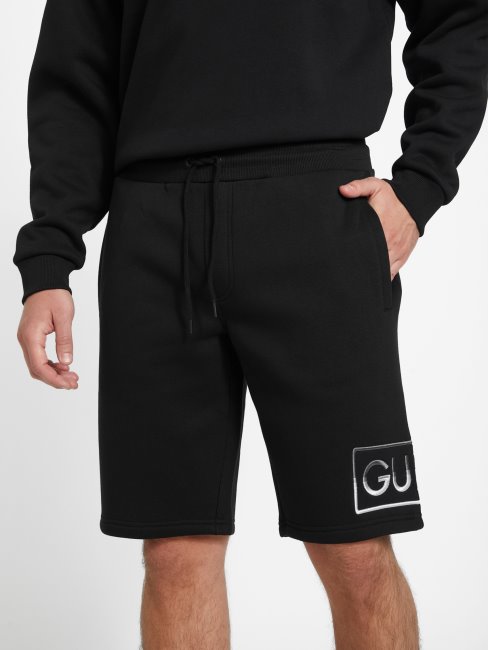 Short En Maille Guess Hartley Noir De Jais