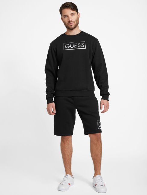 Short En Maille Guess Hartley Noir De Jais