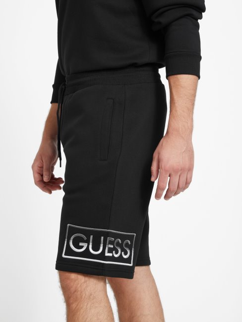 Short En Maille Guess Hartley Noir De Jais