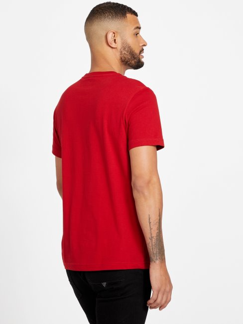 Nivellen Logo Tee Varsity Red Guess