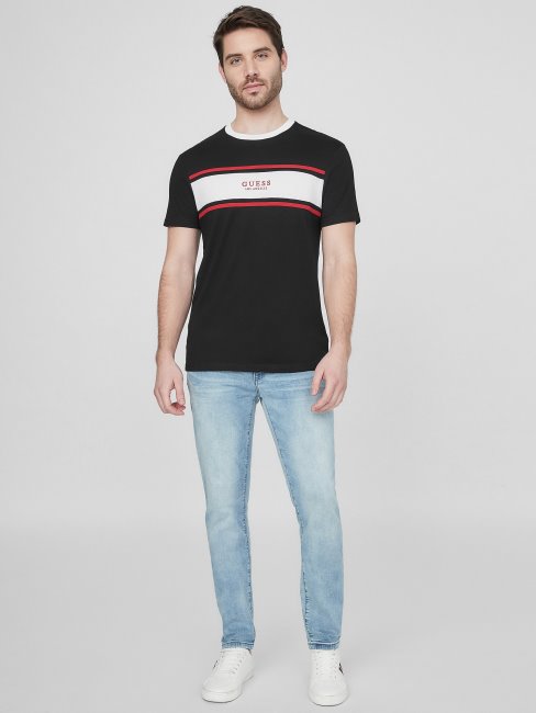 Tee Shirt Noir De Jais Hauser Guess