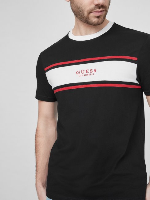 Tee Shirt Noir De Jais Hauser Guess