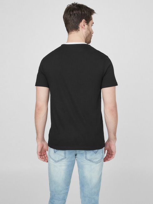 Tee Shirt Noir De Jais Hauser Guess