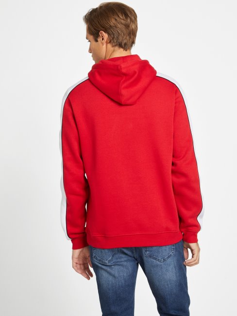 Iben Sweat à Capuche Guess Varsity Rouge