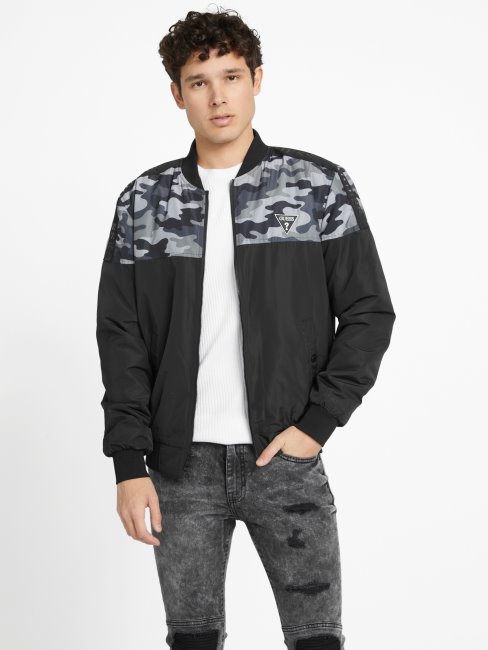 Veste De Vol Eco Terry Guess Camo Multi