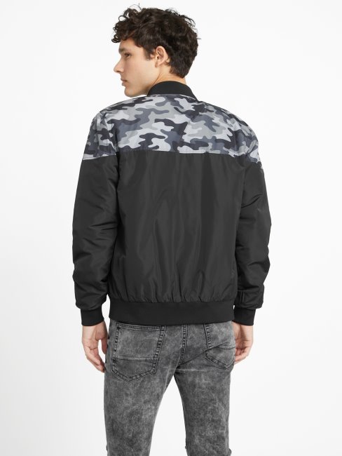 Veste De Vol Eco Terry Guess Camo Multi