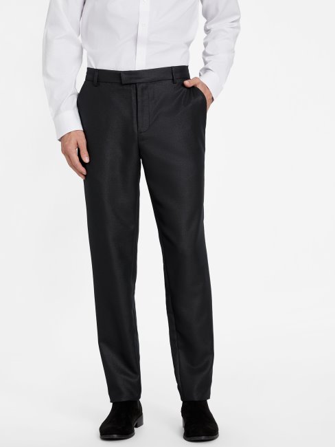 Guess Pantalon Jive Noir De Jais