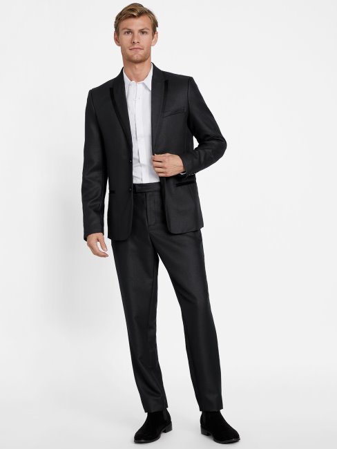 Guess Pantalon Jive Noir De Jais