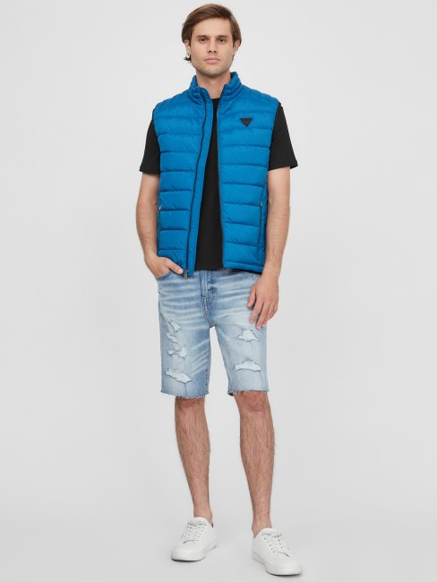 Guess Blue Ray Verry Gilet Matelassé