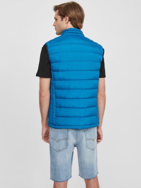 Guess Blue Ray Verry Gilet Matelassé