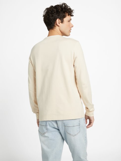 Guess Kalico Logo T-shirt à Manches Longues Chino