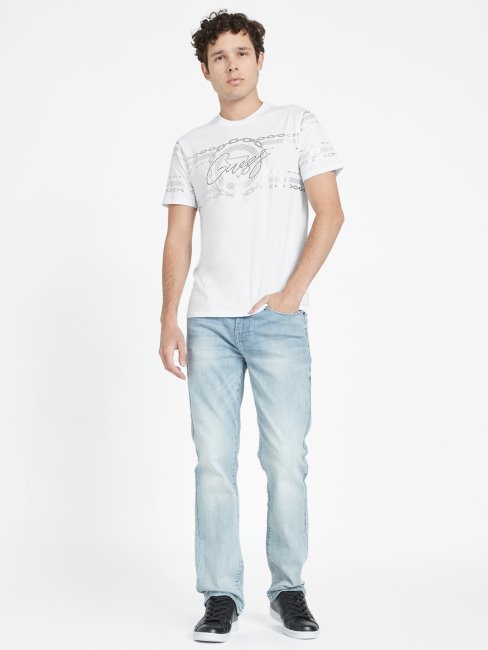 T-shirt Métallisé Bowman Blanc Pur Devine