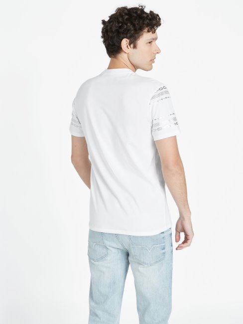 T-shirt Métallisé Bowman Blanc Pur Devine