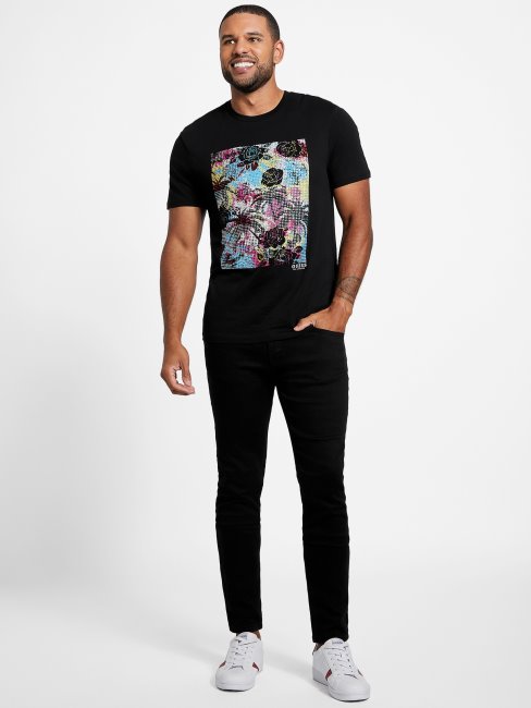 Tee Shirt Snikt Noir De Jais Guess