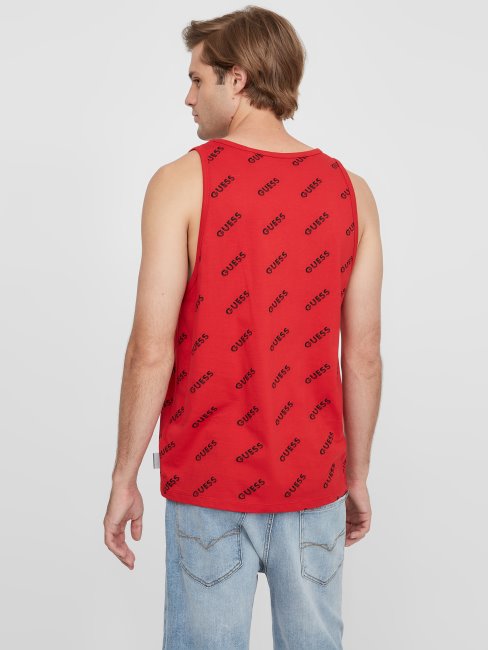 Débardeur Rouge Rugby Guess Montell