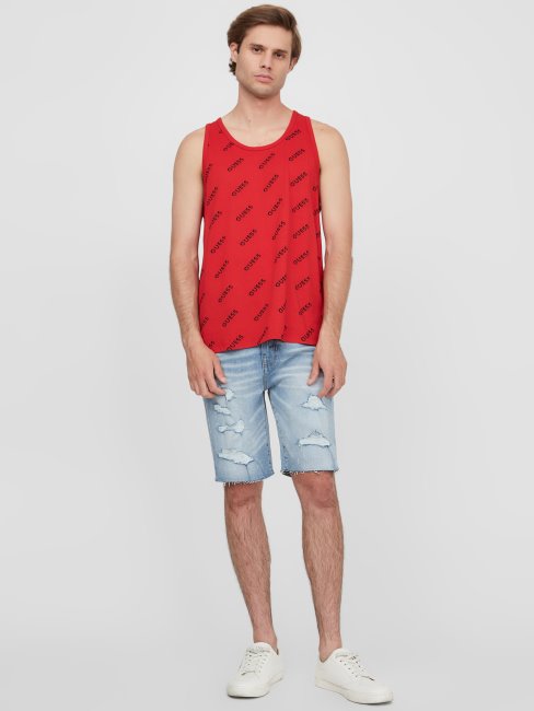 Débardeur Rouge Rugby Guess Montell