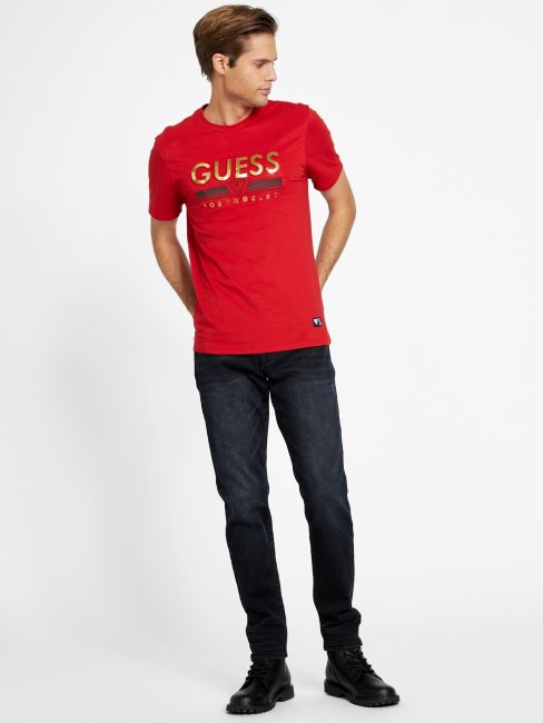 T-shirt à Col Rond Eco Koda Rouge Varsity Devinez