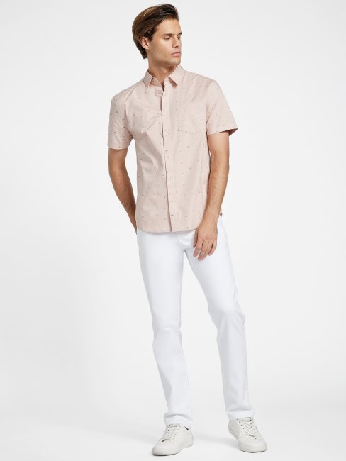 Guess Vapor Rose Dusan Chemise Imprimée Géométrique