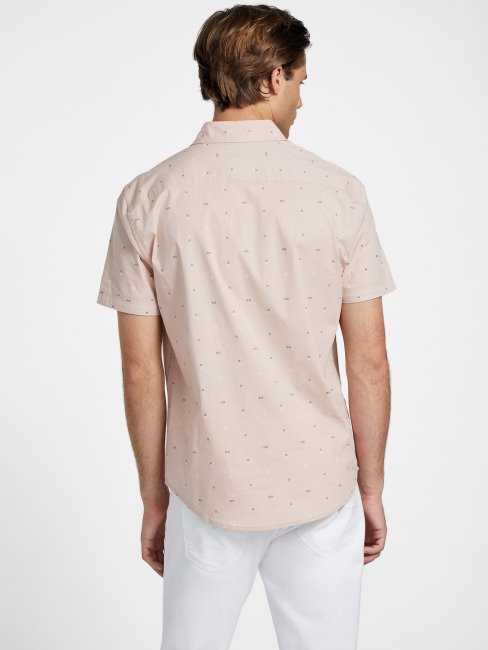 Guess Vapor Rose Dusan Chemise Imprimée Géométrique