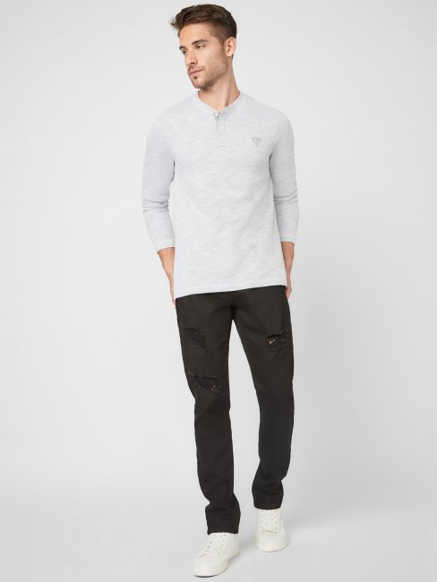 Dunston Henley Blanc Pur Deviner
