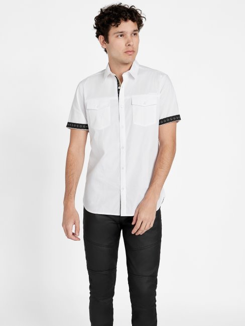 Tee Shirt Sancho Blanc Pur Guess