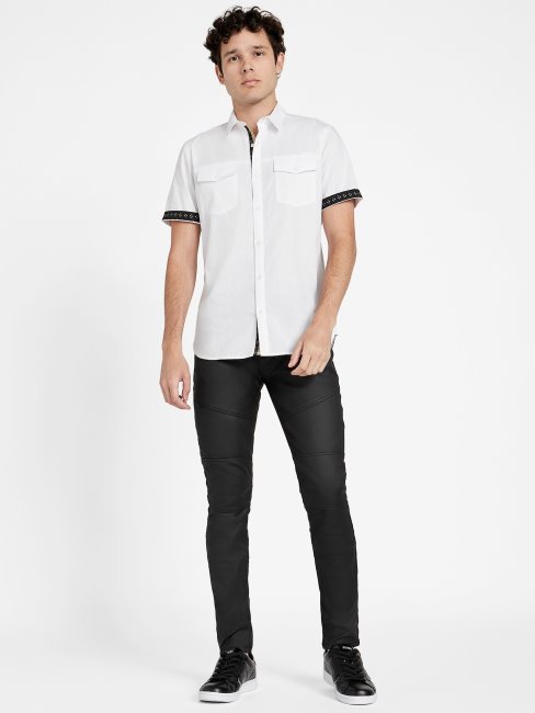 Tee Shirt Sancho Blanc Pur Guess