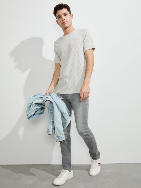 Jean Skinny Gris Délavé Guess Eco Scotch