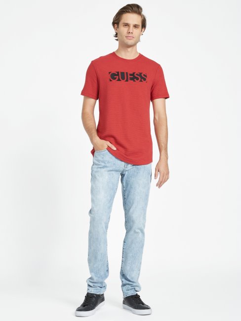 Tee Shirt Guess Rouge Noir Charlie