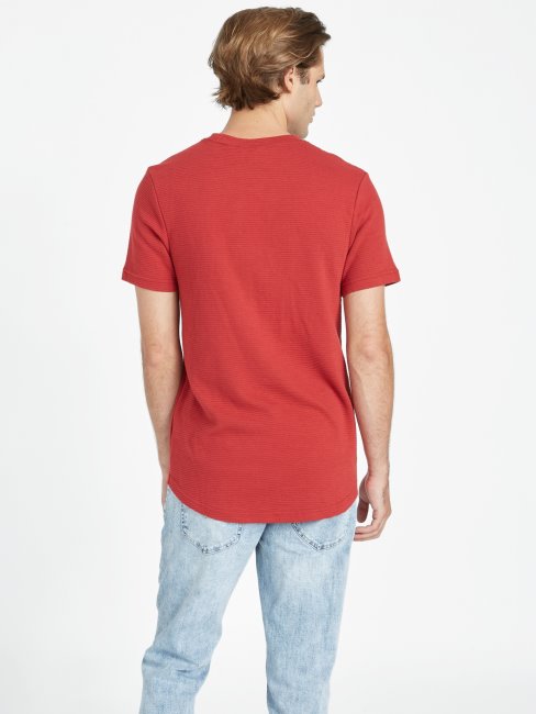 Tee Shirt Guess Rouge Noir Charlie