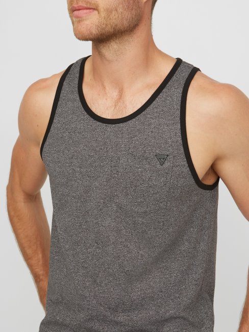 Débardeur Roy Marled Guess Noir De Jais Multi