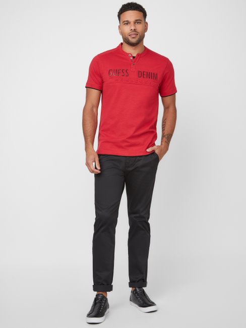 Edgar Henley Tee Tee Varsity Rouge