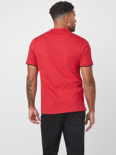 Edgar Henley Tee Tee Varsity Rouge