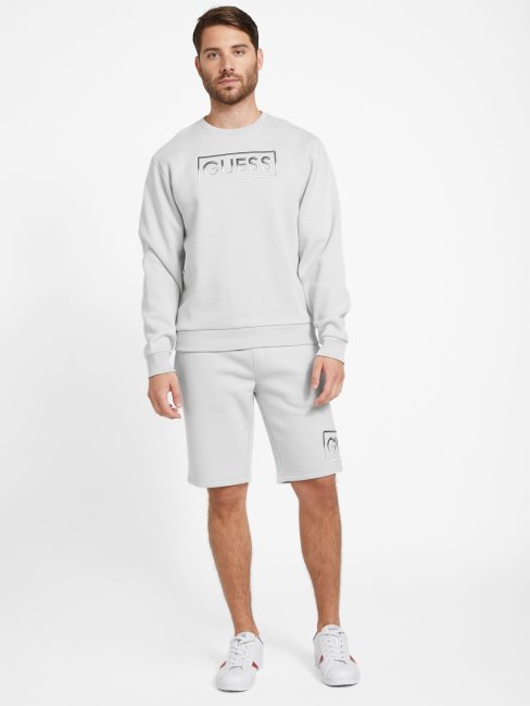 Short En Maille Guess Hartley Gris Pâle