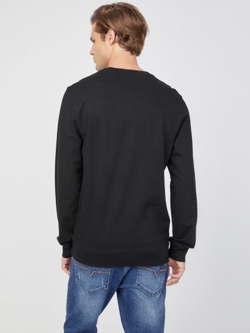 T-shirt à Manches Longues Eco Noir Jet Guess