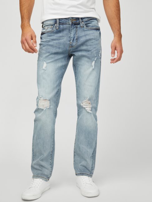 Guess Nouveau Jean Slim Del Mar Délavé Clair
