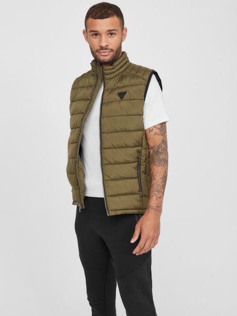 Gilet Matelassé Olive Morning Devinez