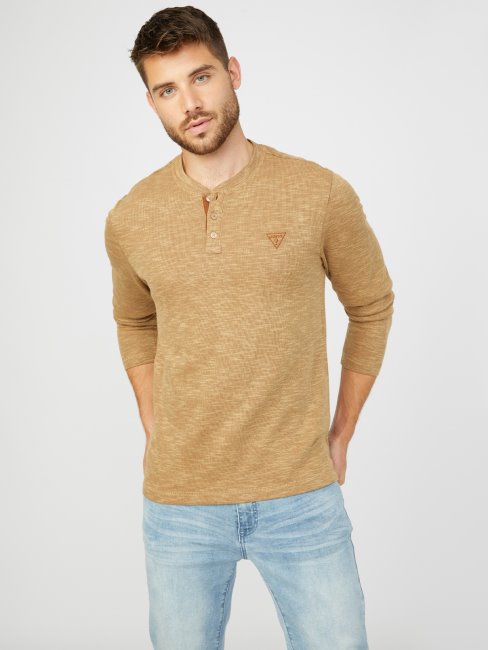 Dunston Henley Guess Taupe Grillé