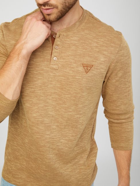 Dunston Henley Guess Taupe Grillé