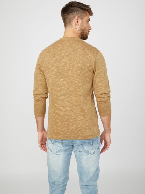 Dunston Henley Guess Taupe Grillé