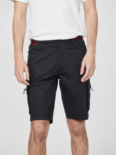 Karius Popeline Short Guess Noir De Jais
