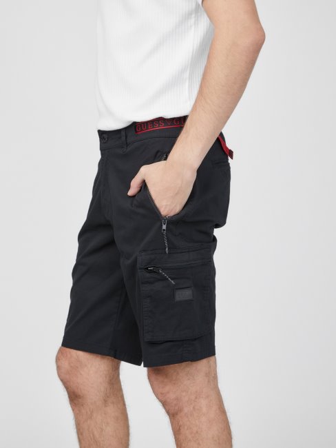 Karius Popeline Short Guess Noir De Jais