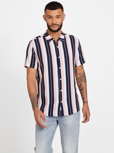 Chemise à Rayures Naria Vapor Rose De Guess