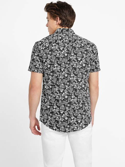 Nuisette Fleurie Guess Jora Noir De Jais