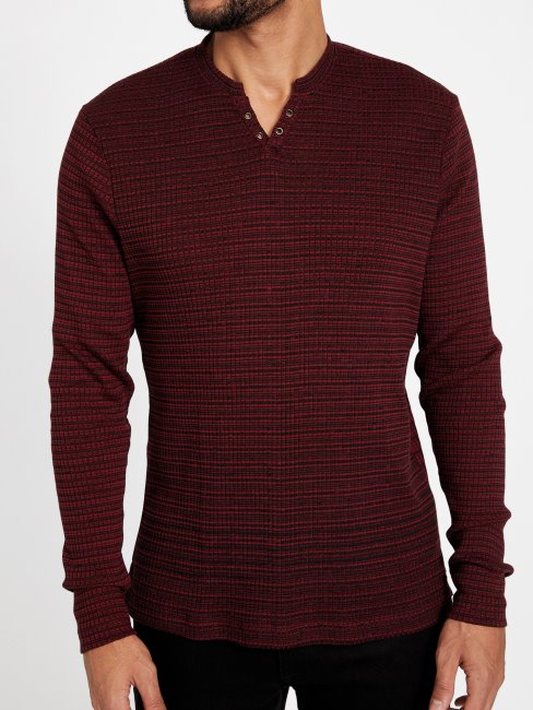 Nuisette Benny Fendue Guess Rouge Noir