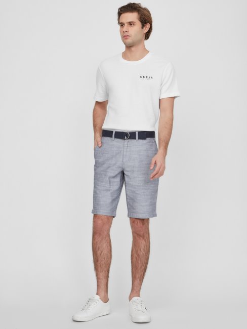 Jean Indigo Culver Short Ceinturé Guess