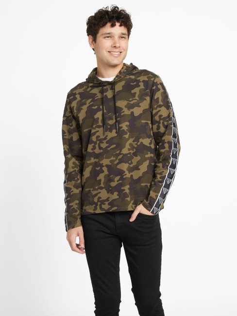 Sweat à Capuche Camouflage Guess Eco Rudy